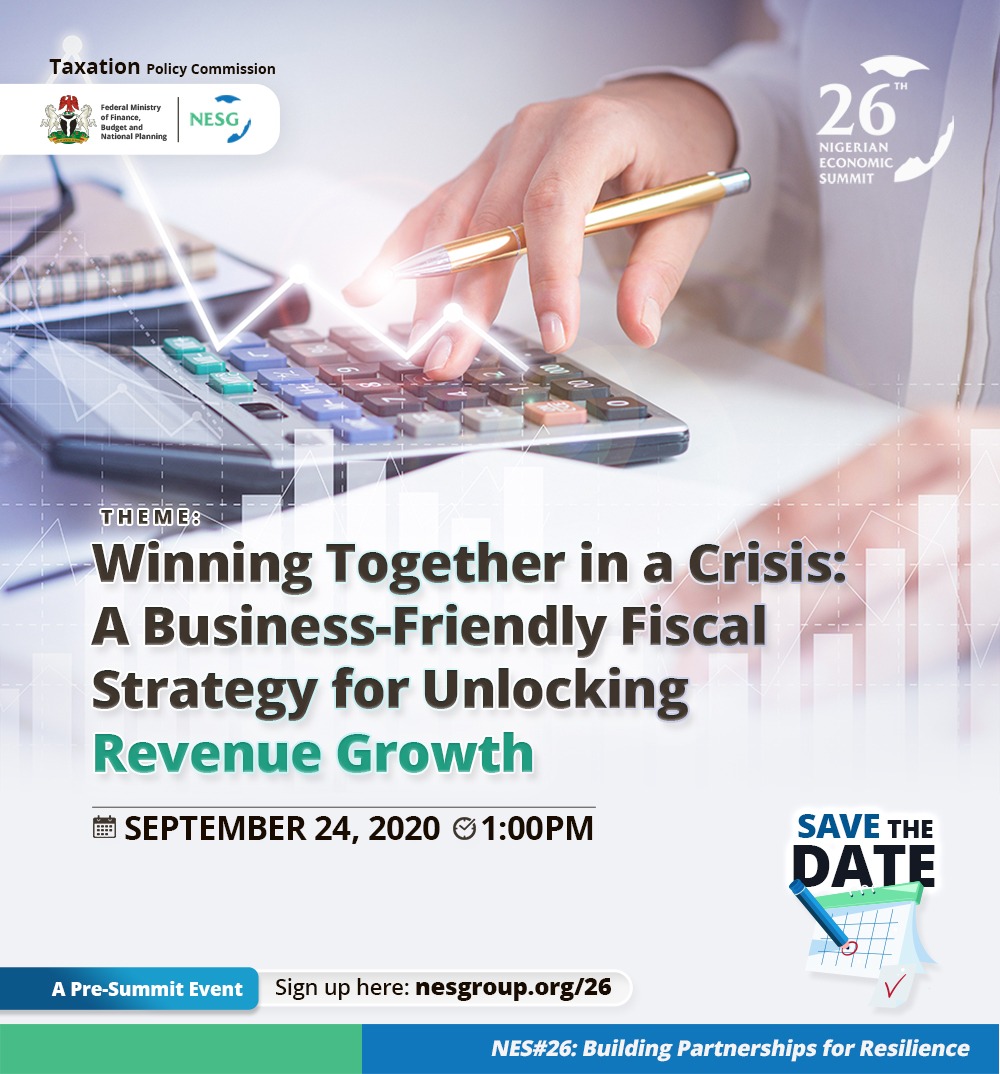 Winning together in a Crisis: A Business-Friendly Fiscal Strategy for Unlocking Revenue Growth, The Nigerian Economic Summit Group, The NESG, think-tank, think, tank, nigeria, policy, nesg, africa, number one think in africa, best think in nigeria, the best think tank in africa, top 10 think tanks in nigeria, think tank nigeria, economy, business, PPD, public, private, dialogue, Nigeria, Nigeria PPD, NIGERIA, PPD